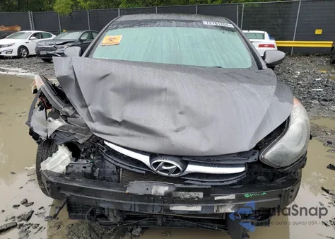 2013 Hyundai Elantra Gls из США, поврежденный, VIN 5NPDH4AE3DH427936